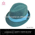 Chapéus de inverno para homem homens Chapéus de fedora azul Chapéu de acrílico